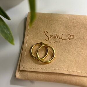 Sami Jewels Gold Hoop Earrings